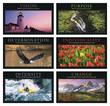 Motivations 2 month view large executive Calendar item 3211 bi-monthly images 2023