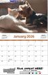 Cats & Dogs Wall Calendar 2026 - Stapled