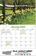 Garden Splendor Wall Calendar 2026 - Stapled