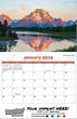 Scenes of America Wall Calendar 2026 - Stapled
