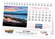 Inspirations 2026 promotional desk calendar item # AD-5098 open view image