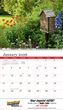 2026 Promotional calendar Gardens, Item BC-220 open view