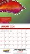 2026 Promotional calendar Inspirational, Spiral, Item BC-230 open view