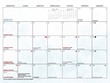 Catholic Stewardship 2023 Calendar Item BLM-STEN montly grid detail