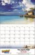 2023 Oceans & Beaches Paradise Calendar - Stapled, Item CC-411 Open View Image