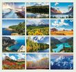 2023 National Treasures Scenic Calendar - Stapled, Item CC-412 Monthly Images