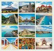 2023 Mexico Scenic Bilingual Calendar - Stapled, Item CC-416 Monthly Images