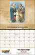 2023 Bilingual English-Spanish Catholic Calendar 2023 - Stapled, Item CC-432 Open View Image