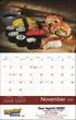 2023 Culinary Sushi Food Calendar, Stapled, 11.5x18 Item CC-473 Open View Image