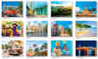 Scenes of Cuba Calendar - Calendario Escenico de Cuba - Bilingual  open view 2023