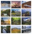 USA Scenic landscapes monthly images promotional calendar
